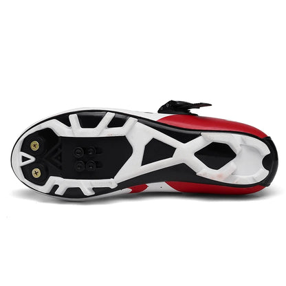 New Men’s and Women’s Bicycle Shoes Outdoor Cycling Shoes with Three Functional Soles Professional Training Shoes