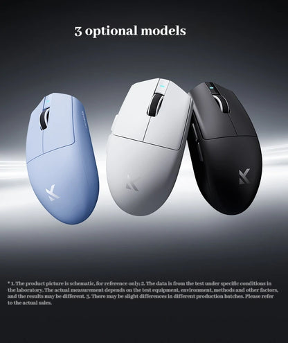 Mouse da gaming wireless MCHOSE G3 V2 Pro Tri-Mode Bluetooth 800mAh ricaricabile, leggero, con ergonomia personalizzata per esports