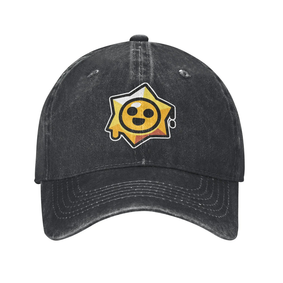 Gorra de béisbol Player B-Brawls, estilo retro desgastado y lavado, unisex, para actividades al aire libre, running y golf, con ajuste regulable.