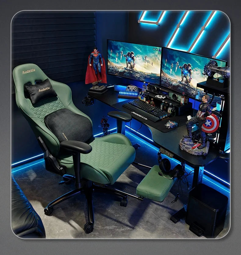 Office Ergonomic Gaming Chairs Desk Gamer Computer Comfortable Chaises Vanity Chair Technology Fabric Sillas Gamer Home Bedroom