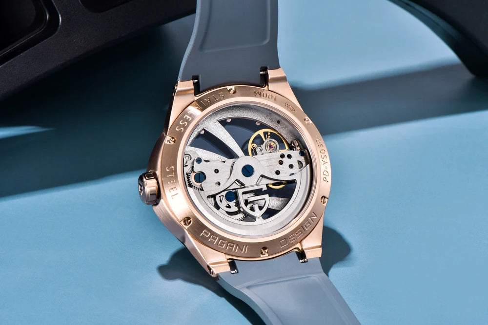 2026 New PAGANI DESIGN Hollow Men's Watches Mechanical Luxury Automatic Watch Men AR Sapphire Waterproof Luminous Man Gift Clock