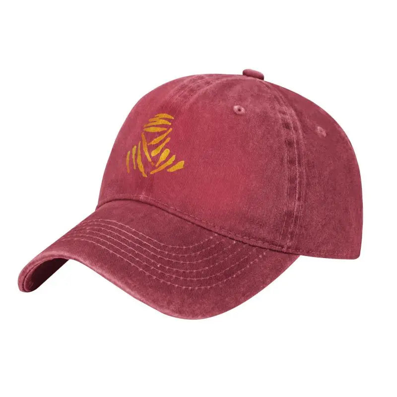 Casquettes de baseball vintage de course tout-terrain « D-Dakares Rally », style unisexe, effet vieilli, lavées, casquettes de soleil, de voyage, souples et non structurées