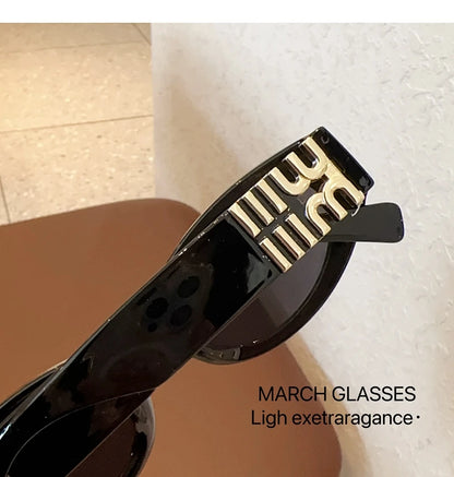 Moderne ovale solbriller til kvinder og mænd – trendy og cool solbriller til damer – Street Shot – retro – premium briller – Gafas De Sol – UV400