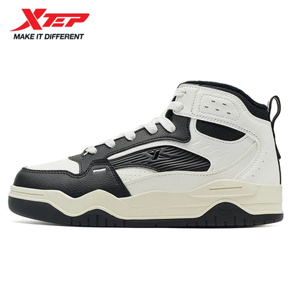Xtep Cotton Shoes for Men, Street Style, Shock Absorption, Soft Strong Wrapping, Rebound Leisure Outdoor Sneakers 875319370003