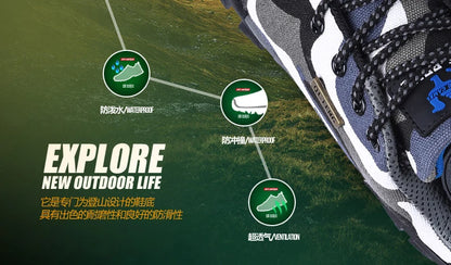 Casual Shoes Men Summer Outdoor Sneakers Women Footwear Trainer Waterproof Camouflage Army Shoe Male Military Shoes Tenis Jeans
