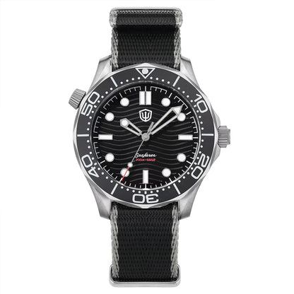 Watchdives WD007Q Diver Watch VH31 Sweep Second Quartz Movement Luminous Domed Sapphire Crystal Watches 42mm Titanium Watches