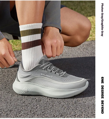 361 Degrees N40 Men Running Shoes Trendy Rebound Cushioning Soft Durable Airy Mesh Stable Lightweight Male Sneakers 672532207