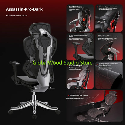 Ergonomic Chair for Desk Office Comfortable Armchair Furniture Chair Design Office Chair on Wheels