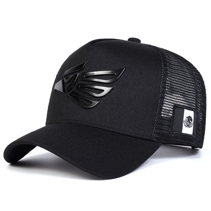 Unisex-Baseballkappen mit „Mexican Eagle“-Label, verstellbar, Freizeitmützen, Sonnenhüte für Frühling und Sommer im Freien