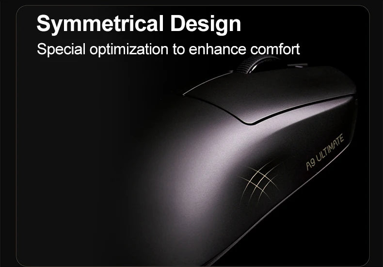 Безжична геймърска мишка ATK Dragonfly A9 Ultimate A9 Air PAW3950, ултралека ергономична e-sports мишка за FPS геймъри, CSGO A9 Ultra