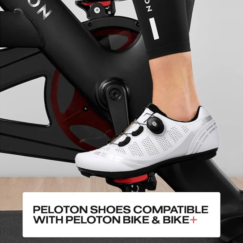 Men Cycling Shoes Road Bikes Women Racing Competition Self-Locking Speed Cycling Sports Shoes Women Spd Cleats Cycling Shoes