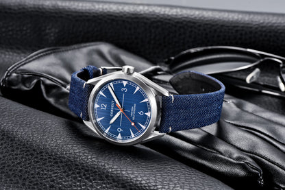 CORGEUT NH35/MIYOTA 8215 Watches Man Cattle Belt Automatic Mechanical Sapphire Glass Watches Fashion Casual Sports Watches