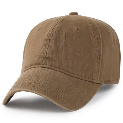 Męska i damska czapka oversize w rozmiarze XXL 100% bawełniana czapka baseballowa, duża czapka baseballowa dla osób o dużych głowach 56-63cm(23.5"-25.5”), regulowana czapka typu „dad cap” bez nadruku