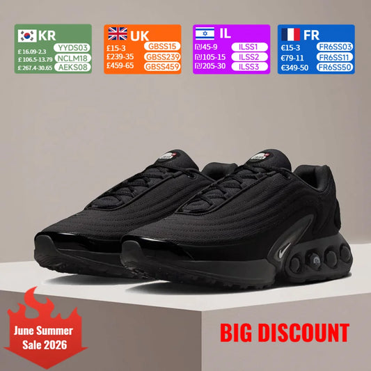 Nike Air Max Dn Dynamic Air Cushioning Lightweight Comfort Experience Anti-Slip Durable Training Running Shoes HV4528-002