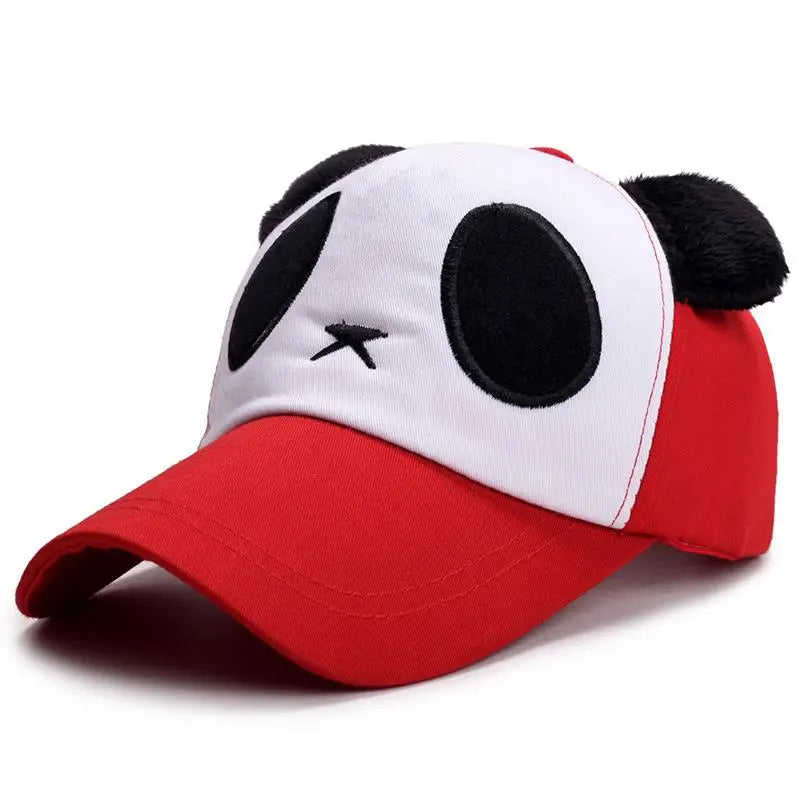 Søde sommer-baseballkasketter med panda-motiv til mænd og kvinder – bomulds-hiphop-snapback-kasketter med solbeskyttelse til drenge og piger – udendørs gorras – dropshipping