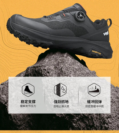 HUMTTO Breathable Trail Running Shoes for Men Black Men's Sports Shoes Cushioning Sneakers Man Luxury Designer Casual Trainers