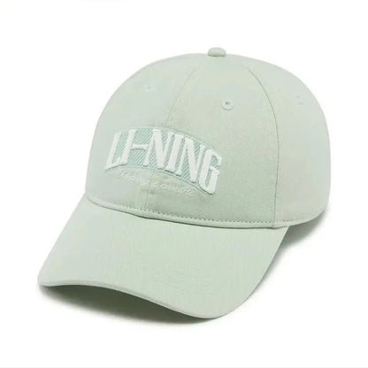 Li-Ning Unisex Sports Style Baseball Caps 56-60CM 100%Cotton Breathable Adjustable LiNing Fashionable Leisure Hats AMYW127