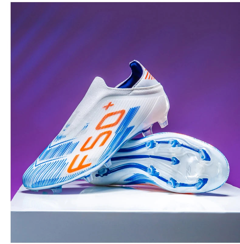 Nouvelles chaussures de football pour hommes, chaussures de football sur gazon, ultralégères, confortables, crampons d'intérieur antidérapants, crampons FG pour terrain synthétique, futsal, adulte, antidérapantes