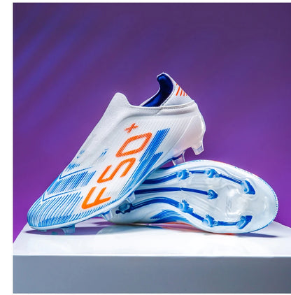 Nouvelles chaussures de football pour hommes, chaussures de football sur gazon, ultralégères, confortables, crampons d'intérieur antidérapants, crampons FG pour terrain synthétique, futsal, adulte, antidérapantes