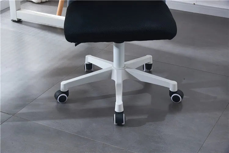 Chaise de Bureau Ergonomique et Confortable pour Étudiant, Tabouret à Dossier pour Gamer