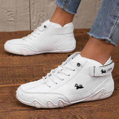 Women's Sports Shoes Outdoor Hiking Flat Bottomed Comfortable Lazy Brand Casual Driving Shoes Breathable Fashion Sneaker Shoes