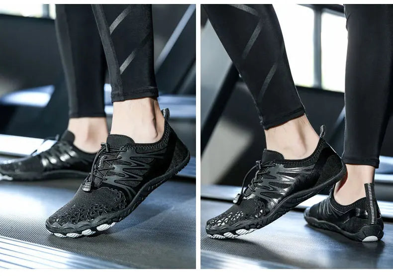 EOCENE Barfuß-Outdoor-Sportschuhe für Herren und Damen, schnell trocknende Aqua-Schuhe für Strand, Schwimmen, Fitness, Waten, Wandern und Radfahren