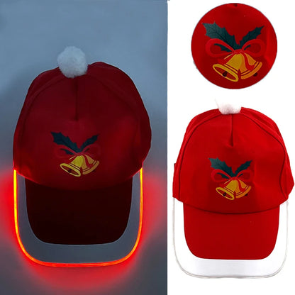 Cappellino da baseball luminoso fashion a LED, cappello hip-hop fluorescente per bar e club, per uomo e donna, DJ, danza, accessori e costume