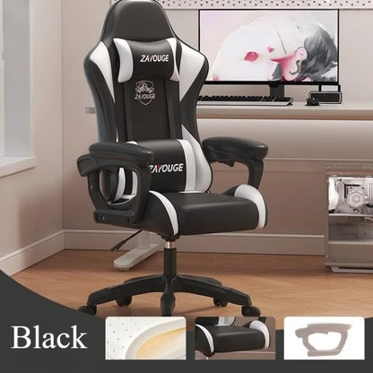 Support arrière pour ordinateur chaises de bureau Design ergonomique Support arrière au sol chaises de bureau fauteuil pivotant Silla meubles de jeu