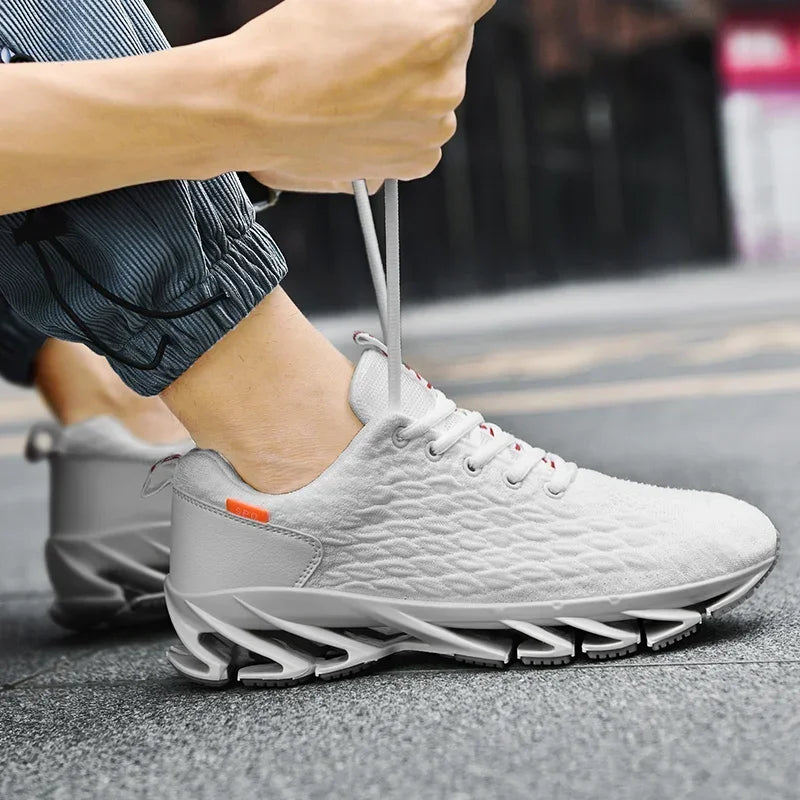 Modesko til mænd – komfortable løbesko, åndbare casual sneakers til gåture, skridsikre sportssko, feminino zapatillas hombre