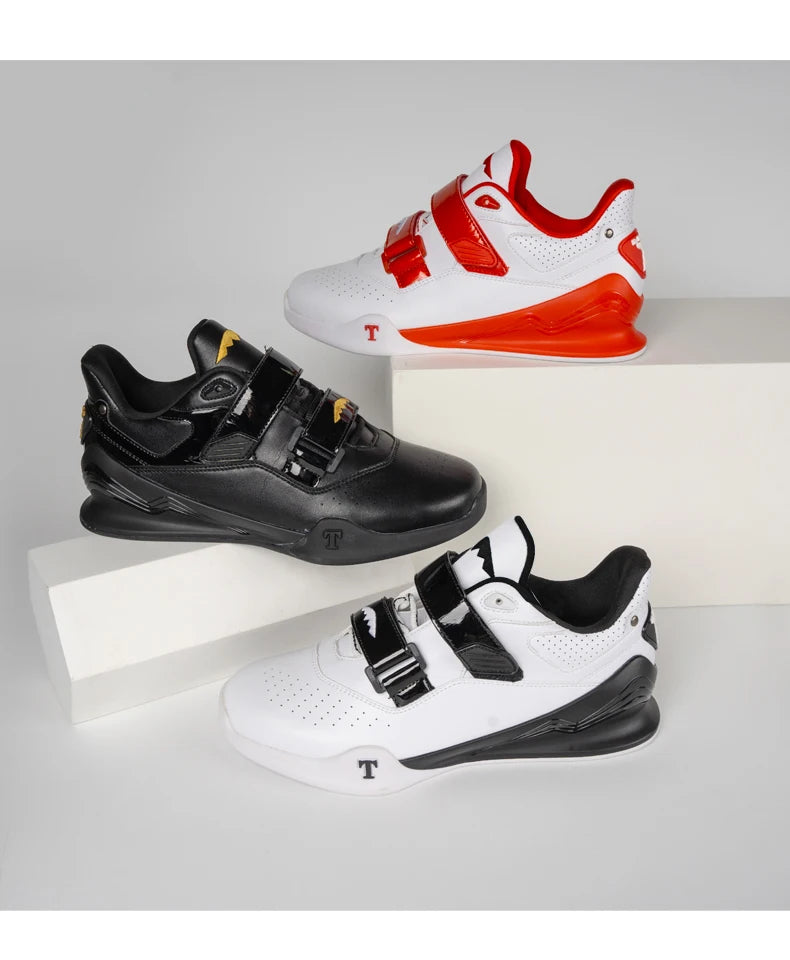 Professionelle Gewichtheberschuhe, bequeme Indoor-Squat-Trainingsschuhe, langlebige, rutschfeste Gewichtheber- und Kreuzheben-Sportschuhe