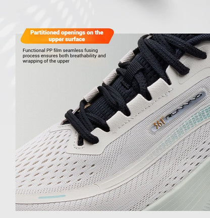 361 Degrees N40 Men Running Shoes Trendy Rebound Cushioning Soft Durable Airy Mesh Stable Lightweight Male Sneakers 672532207