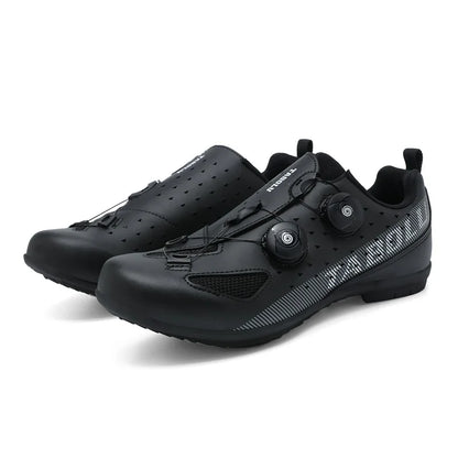 Cycling Sneaker MTB Men Sport Road Bike Boots Flat Racing Speed Sneakers Trail Mountain Bicycle Footwear Spd Pedal Cycling Shoes