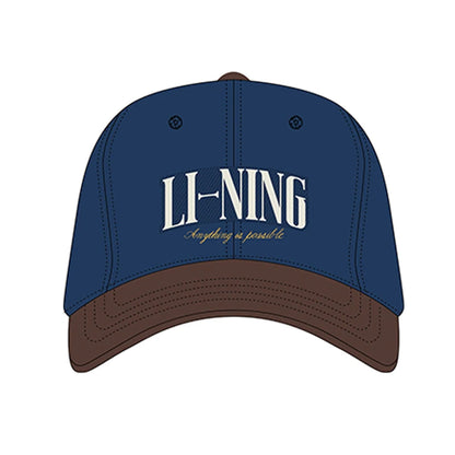 Li-Ning Unisex Sports Style Baseball Caps 56-60CM 100%Cotton Breathable Adjustable LiNing Fashionable Leisure Hats AMYW127