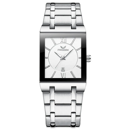 BINBOND luxury men’s wristwatch with precise quartz movement, luminous hands, water-resistant, automatic date display, made from durable stainless steel, casual style.