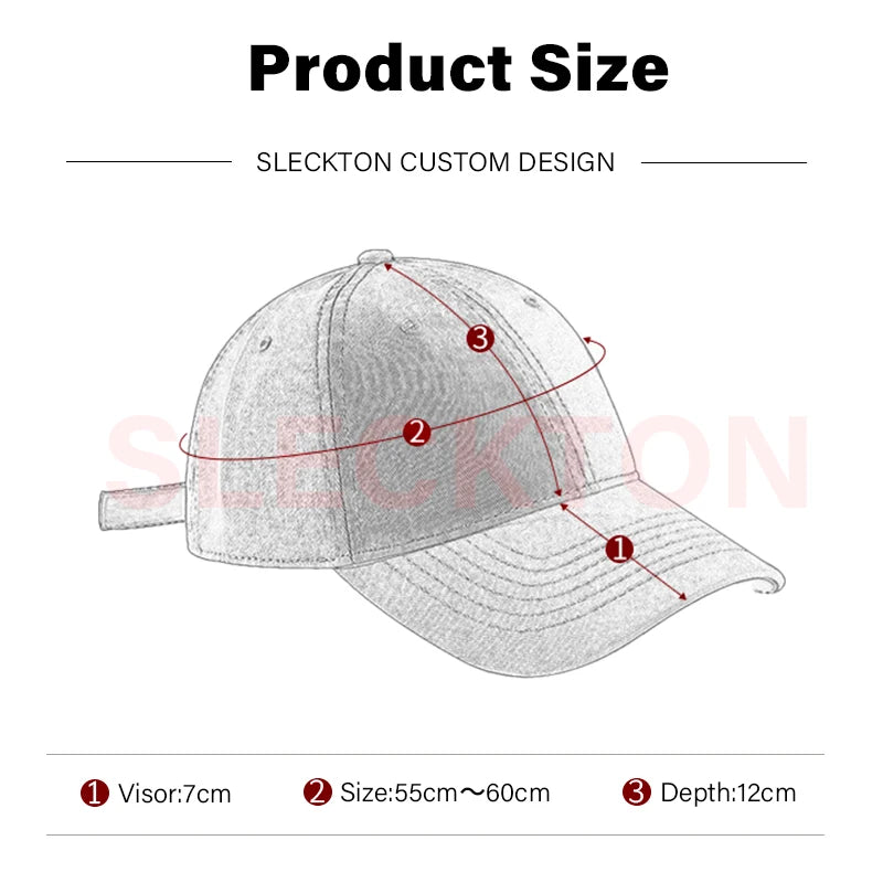 SLECKTON Mützen mit individuellem Logo – Hochwertige Hip-Hop-Snapback-Caps – Buchstabenstickerei – Markendesign – Trucker-Cap – Großhandel – Mützen für Erwachsene