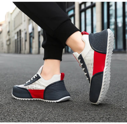 Markenschutz 2026 neue leichte, rutschfeste, atmungsaktive und verschleißfeste Herren-Laufschuhe – sportlich, modisch, vielseitig, lässig