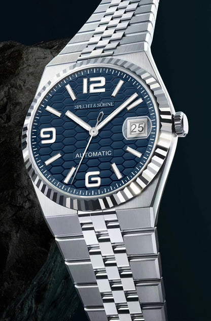 Specht & Söhne New Men's Watches Miyota 8215 Automatic Mechanical Wristwatches Stainless Steel Watch Men's Watch 37MM