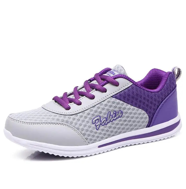 Women's Sneakers 2025 New Fashion Flat Women's Shoes Vulcanized Casual Sneaker Woman Lace Up Women Sneakers Tenis Feminino