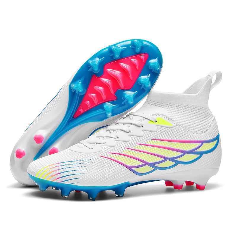 2026 New Superfly FG Football Boots Outdoor Soccer Cleats Black Shoes Soft Sport Professional Breathable Comfortable Boots