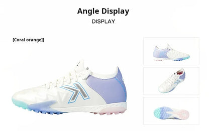 Παπούτσια ποδοσφαίρου Kelme Men Training TF Broken Nails για τεχνητό χλοοτάπητα, αντιολισθητικά ποδοσφαιρικά παπούτσια για νέους, παπούτσια αγώνα από δέρμα μόσχου