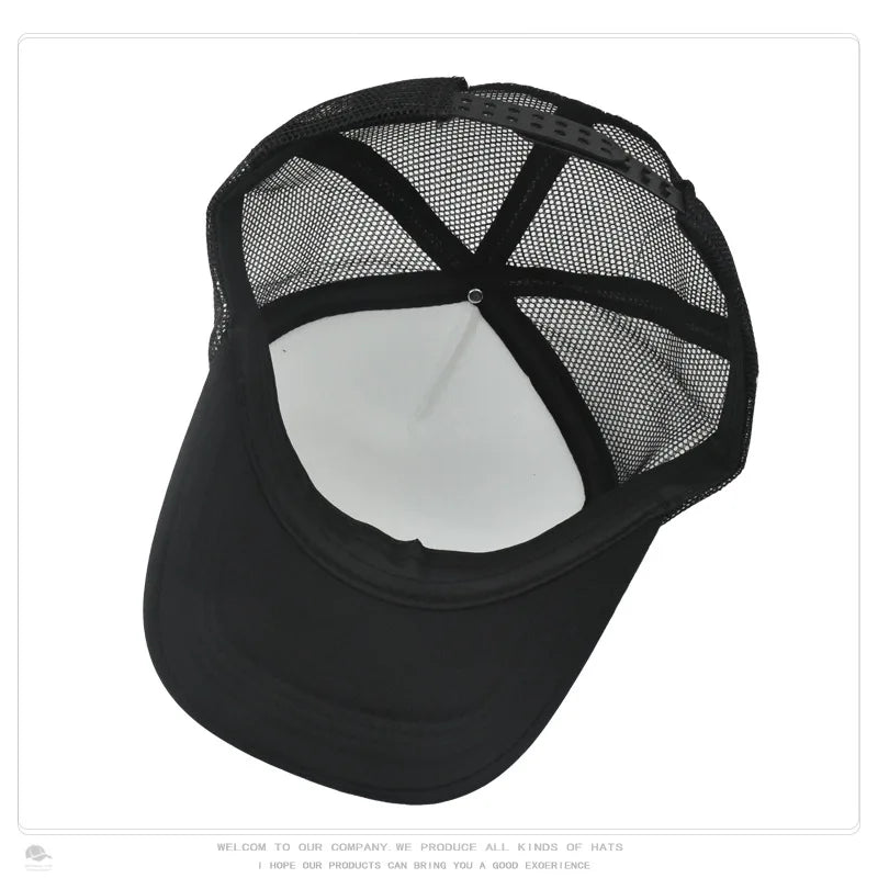 SpongeBobs Baseball Cap Kids Adult Kawaii Expression Sun Hat Summer Breathable Mesh Sunbonnet Outdoor Sports Headgear Gift New