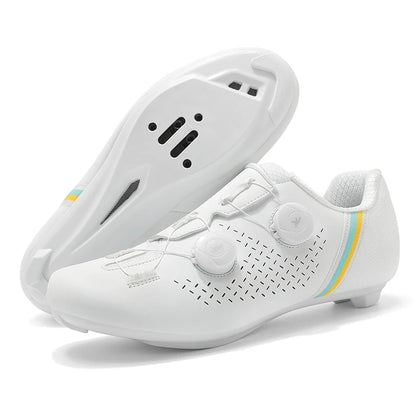 Road Cycling Shoes Flats Cleats Shoes Speed Cycling Sneaker Man Bike Shoes Women Self-Locking Non-slip Mountain Bicycle shoe spd