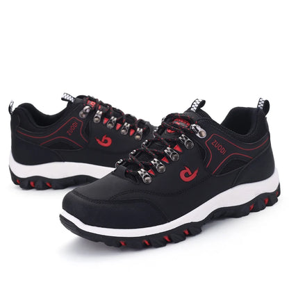 Men's EVA Hiking Shoes Waterproof Anti Slip Leather Outdoor Sports Shoes for Camping Running Jogging 2025 New