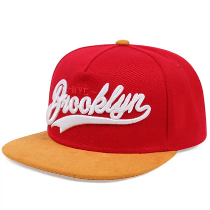 Luksus kasket Gorra-mærke Herrehatte Flat Top Baseball-kasket til mænd Justerbar Snapback Gorras Hombre Sport Kvinder Mænd HipHop Solhat