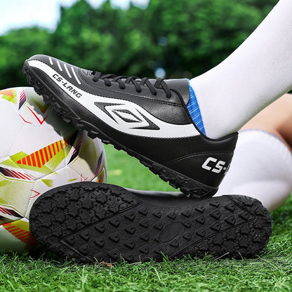 New Men’s Football Boots Grass Cleats Soccer Shoes Match Adult Indoor Ultralight Non-Slip Boys Futsal Sport Turf Comfortable