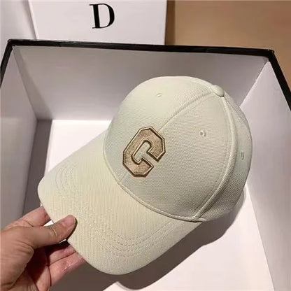 Шапки за мъже Нова бейзболна шапка с бродерия „C“ K-pop мода Шапка „Snapback“ за двойки Шапки за слънце за мъже и жени Chapeau Homme