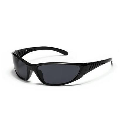 Y2K Sunglasses Men Women Color Hollowed Outdoor Driving UV400 Sunglasses Girls Net Red Hip Hop Gothic Women Sun Glasses 2025 Hot