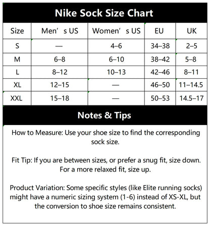 Nike 3-Pack Men's and Women's Thick-Pile Terry-Sole Sports Socks: Non-Slip, Comfortable, and Breathable SK0118-010