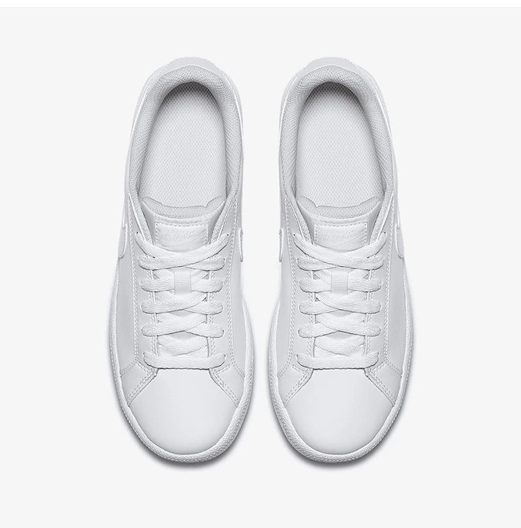 Sapatilhas Nike genuínas COURT MAJESTIC de cano baixo para mulher, brancas, desportivas e casuais 454256-118