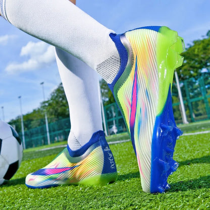 Chaussures de football de qualité pour hommes, chaussures de football pour garçons, bottes de football pour enfants, baskets de football unisexes.